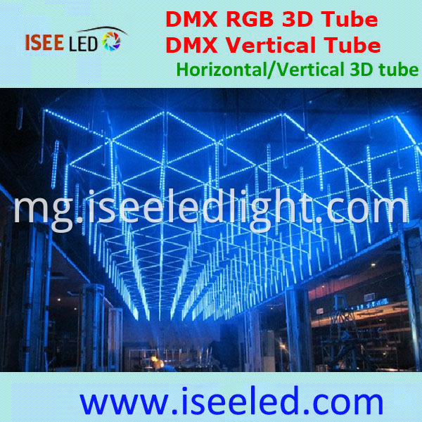 RGB DMX512 LED 3D Tube